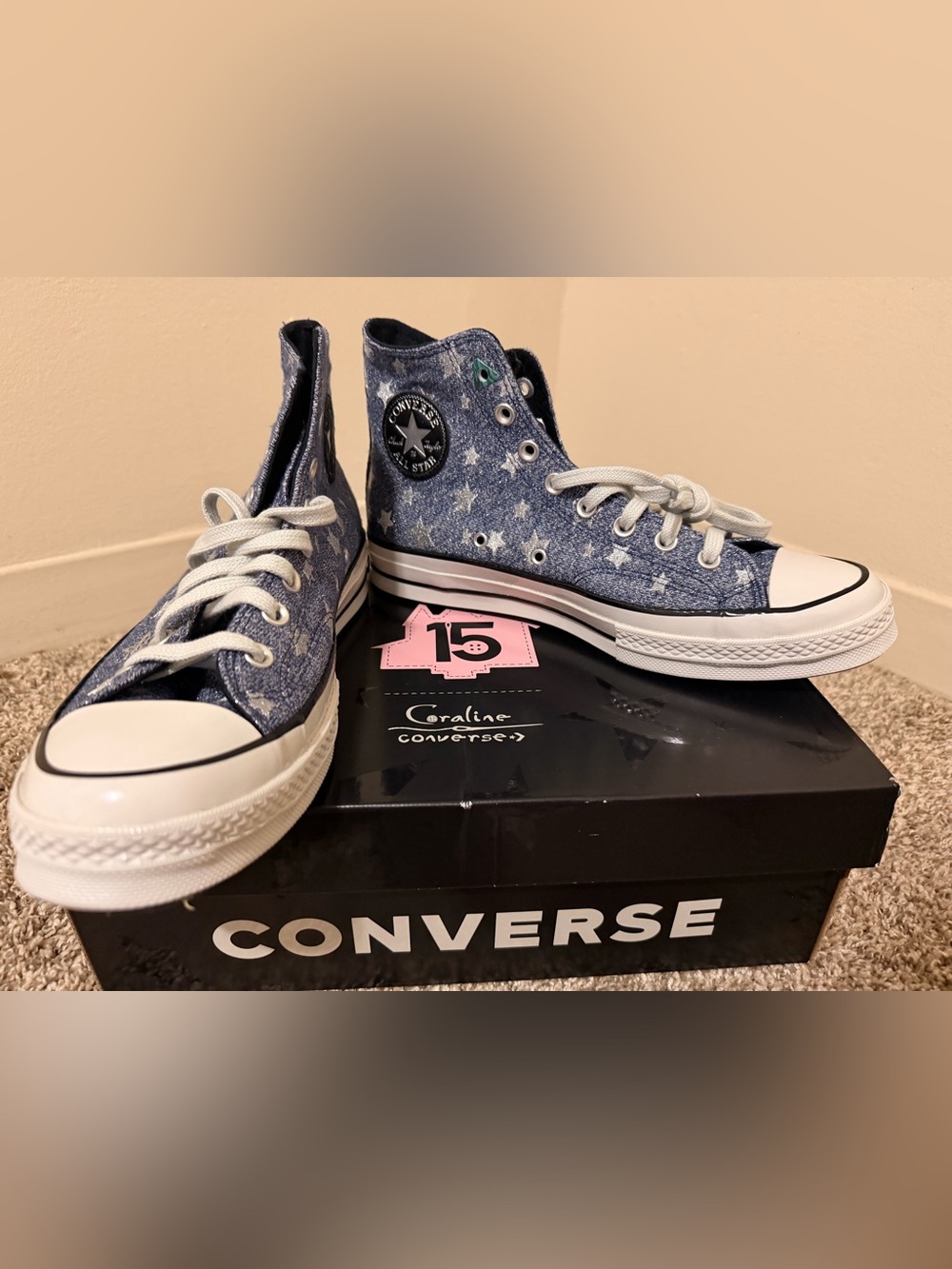 Coraline X Converse chick sneakers